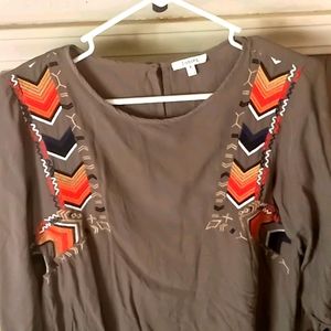 5 for $25,Jodifil silk top size small boho